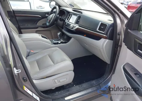 2015 Toyota Highlander Limited V6 из США, поврежденный, VIN 5TDDKRFH2FS087726